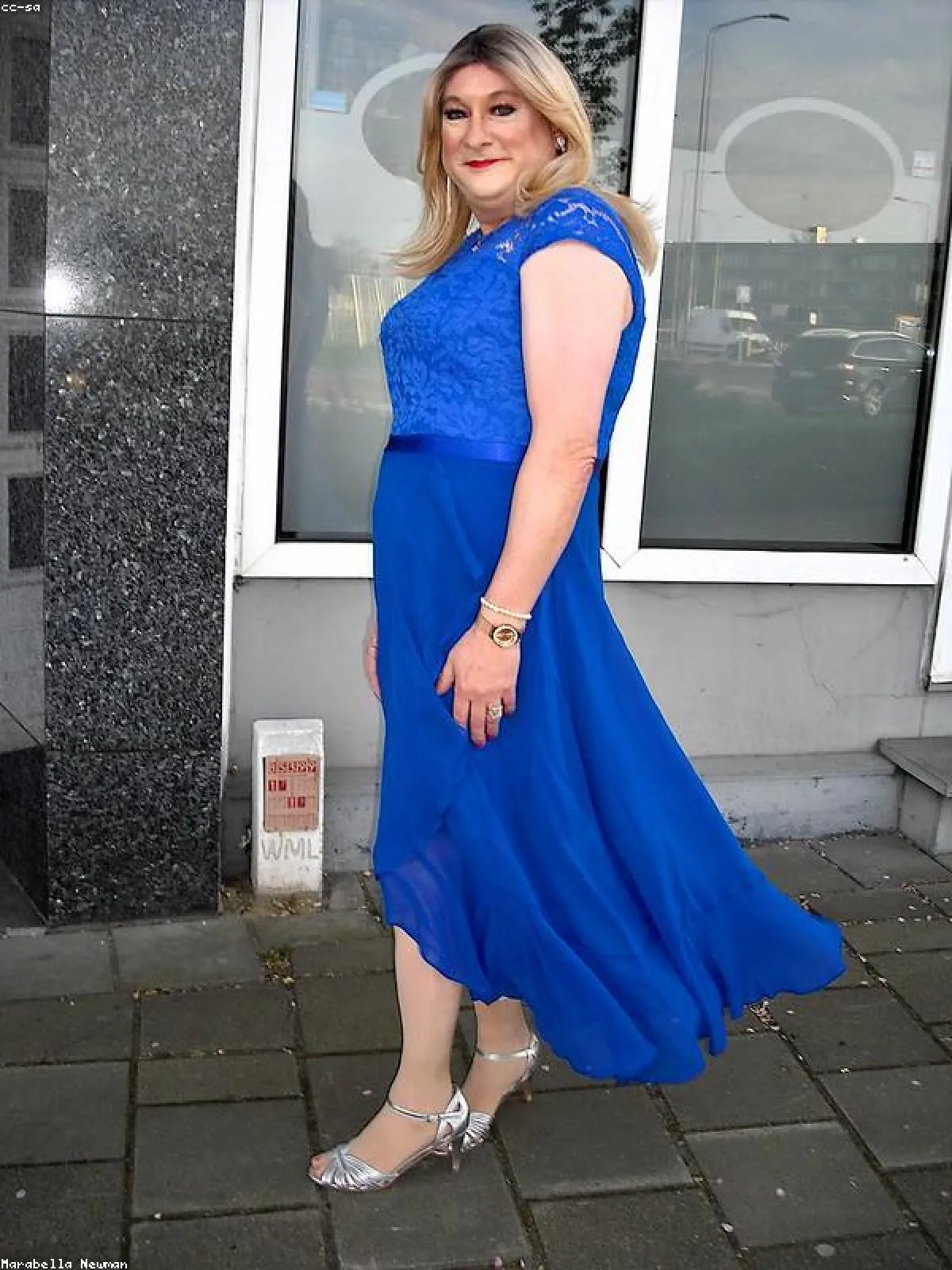 Gown in Georgette — Full Drape