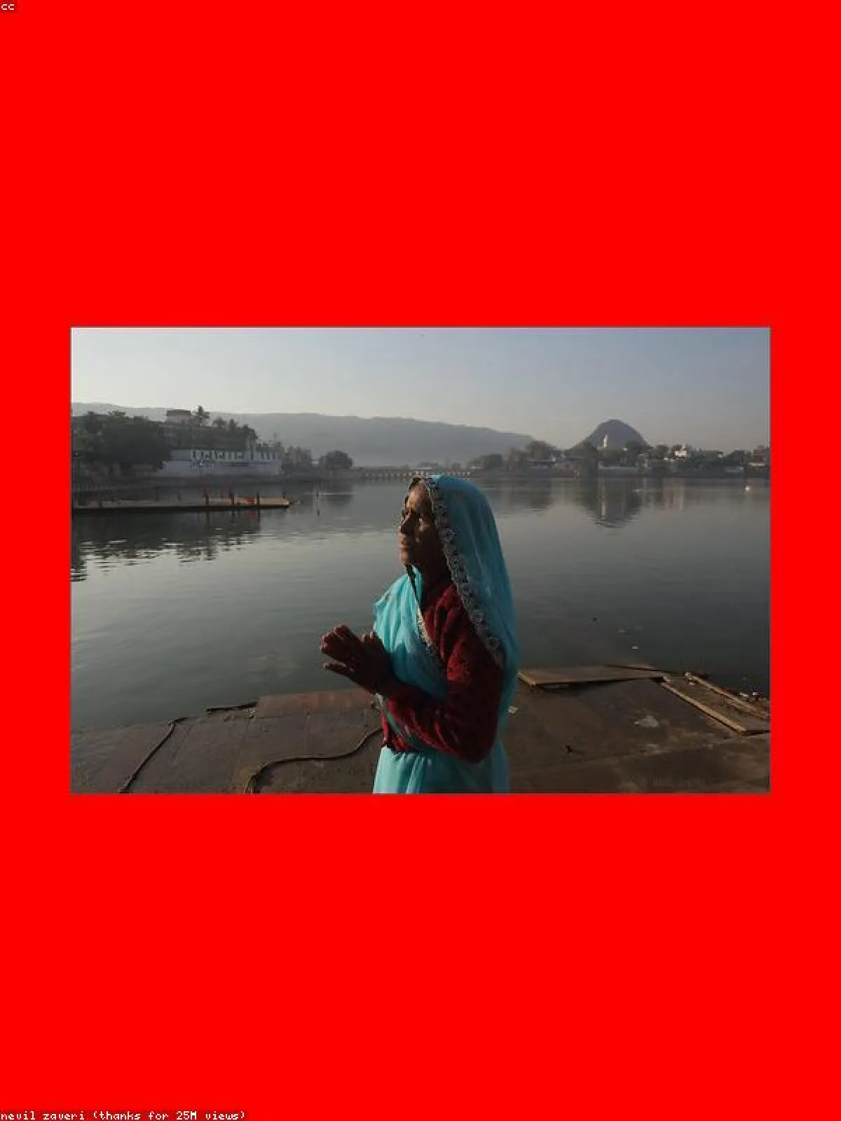Handwoven Georgette Banarasi Saree — Full Drape