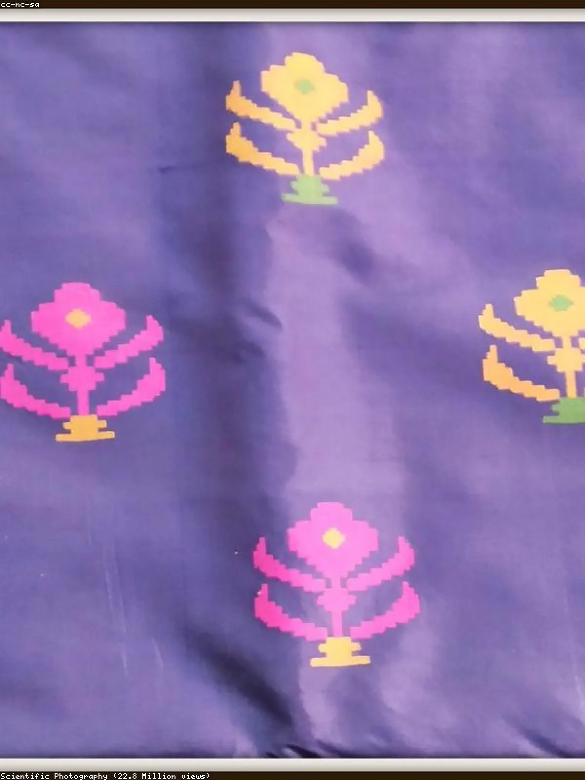 Plain Chiffon Mysore Silk Saree — Full Drape