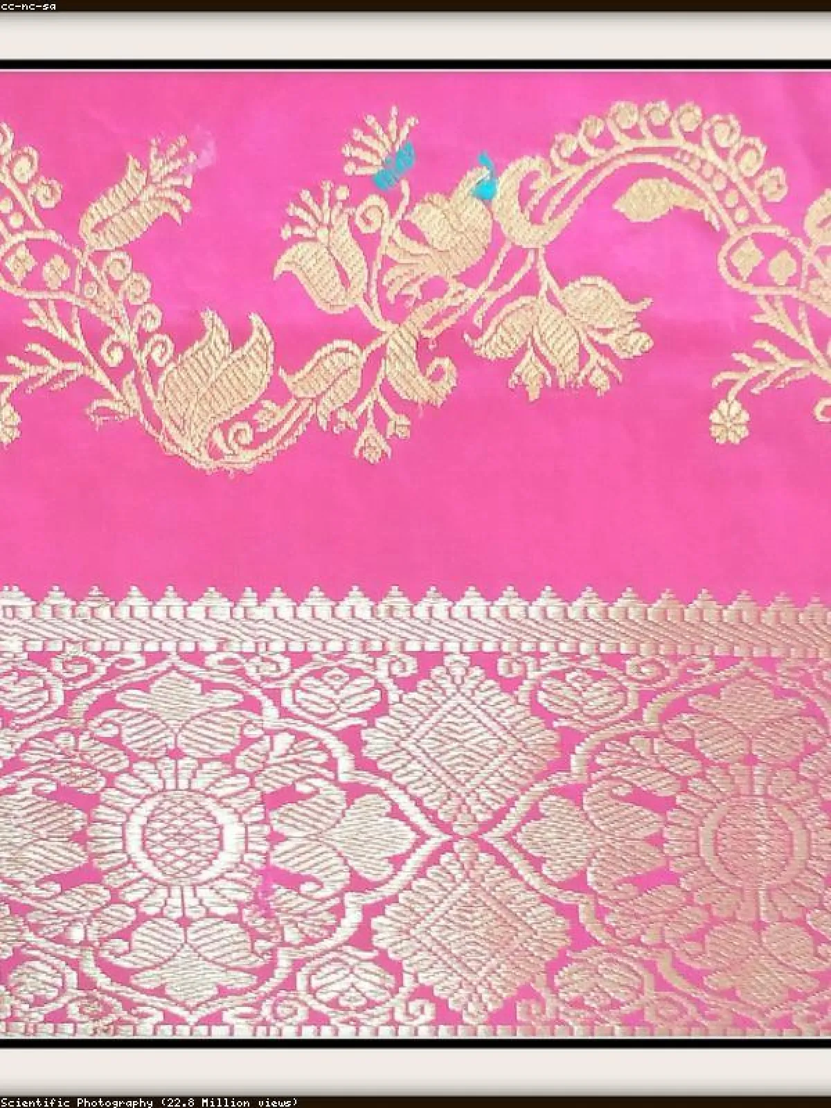 Classic Banarasi Silk Designer Saree — Full Drape